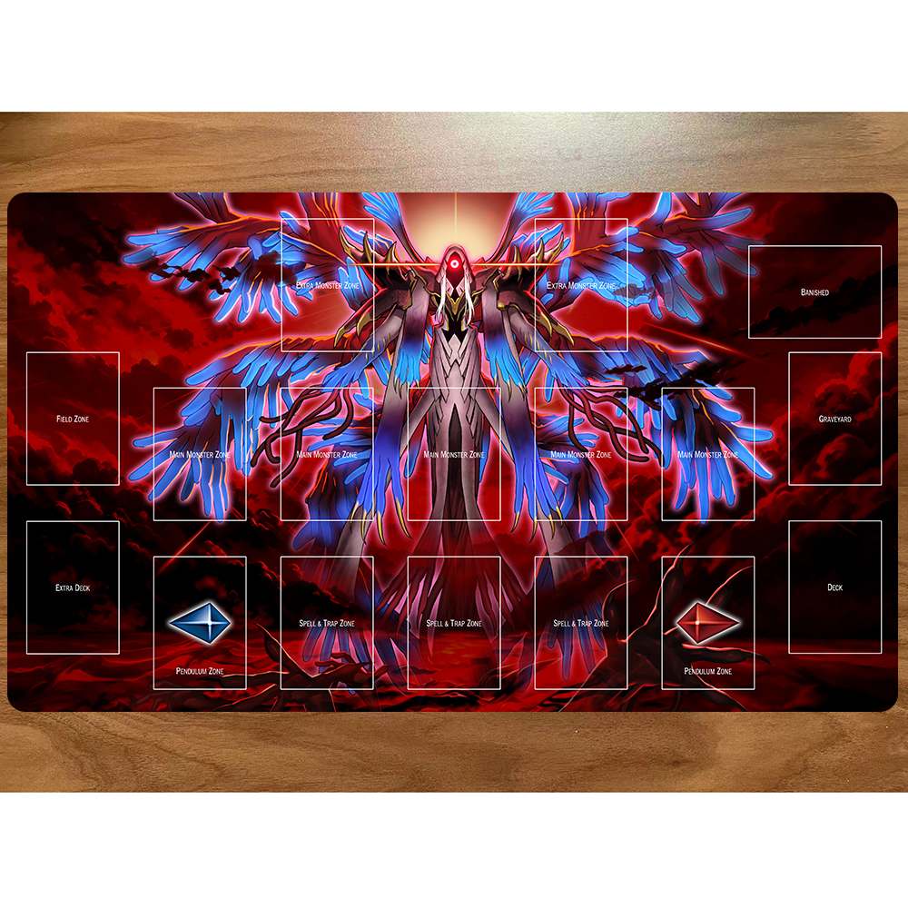 Door Mat Blank - Yu-Gi-Oh Playmat Hecahands Jauzah Game Card