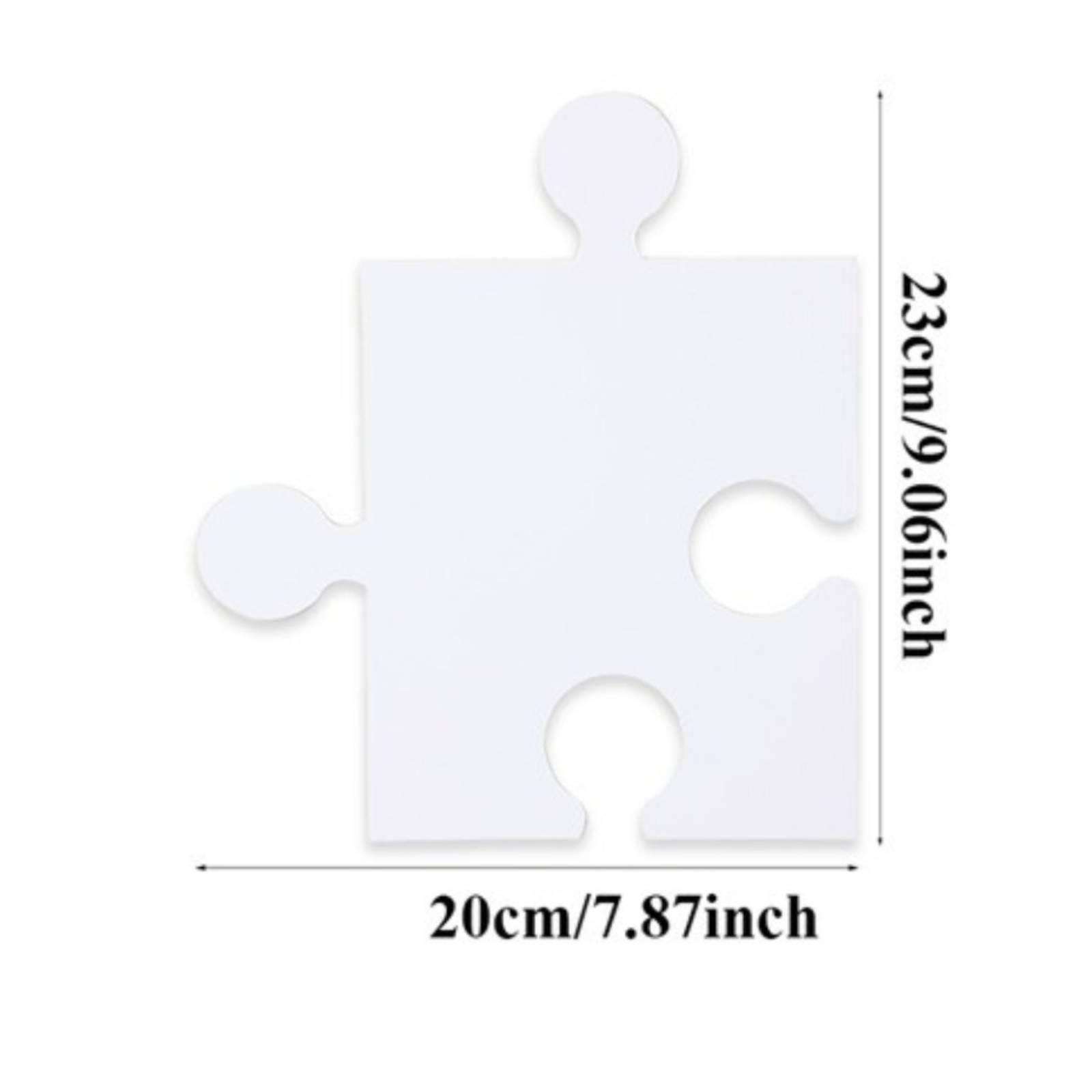 30x Puzzle Pieces Coloring Dra - Puzzle Blank White incelemesi ve fiyatı