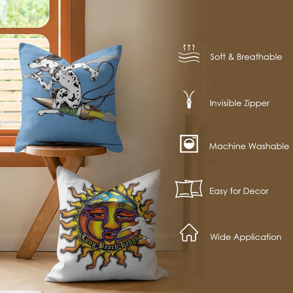 S-Sublime Band Reggae Cushion  - Pillow Cover Sublimation incelemesi ve fiyatı