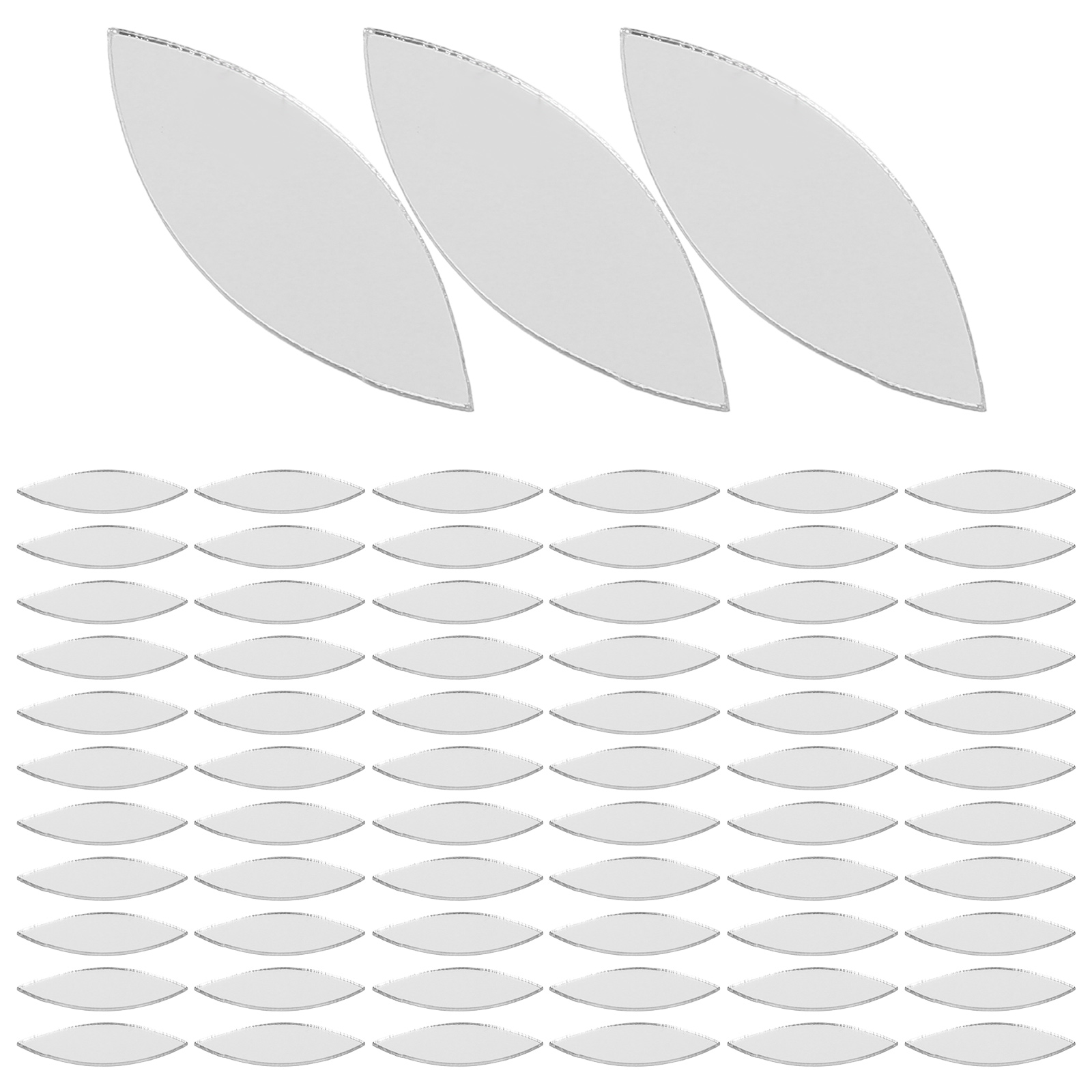 150 PCS Mirror Sticker Small f - Ceramic Tile Blank incelemesi ve fiyatı