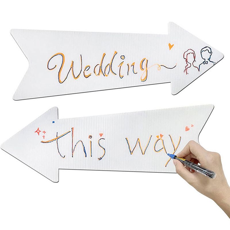 A68P-Directional Arrows Signs  - Yard Sign Blank incelemesi ve fiyatı