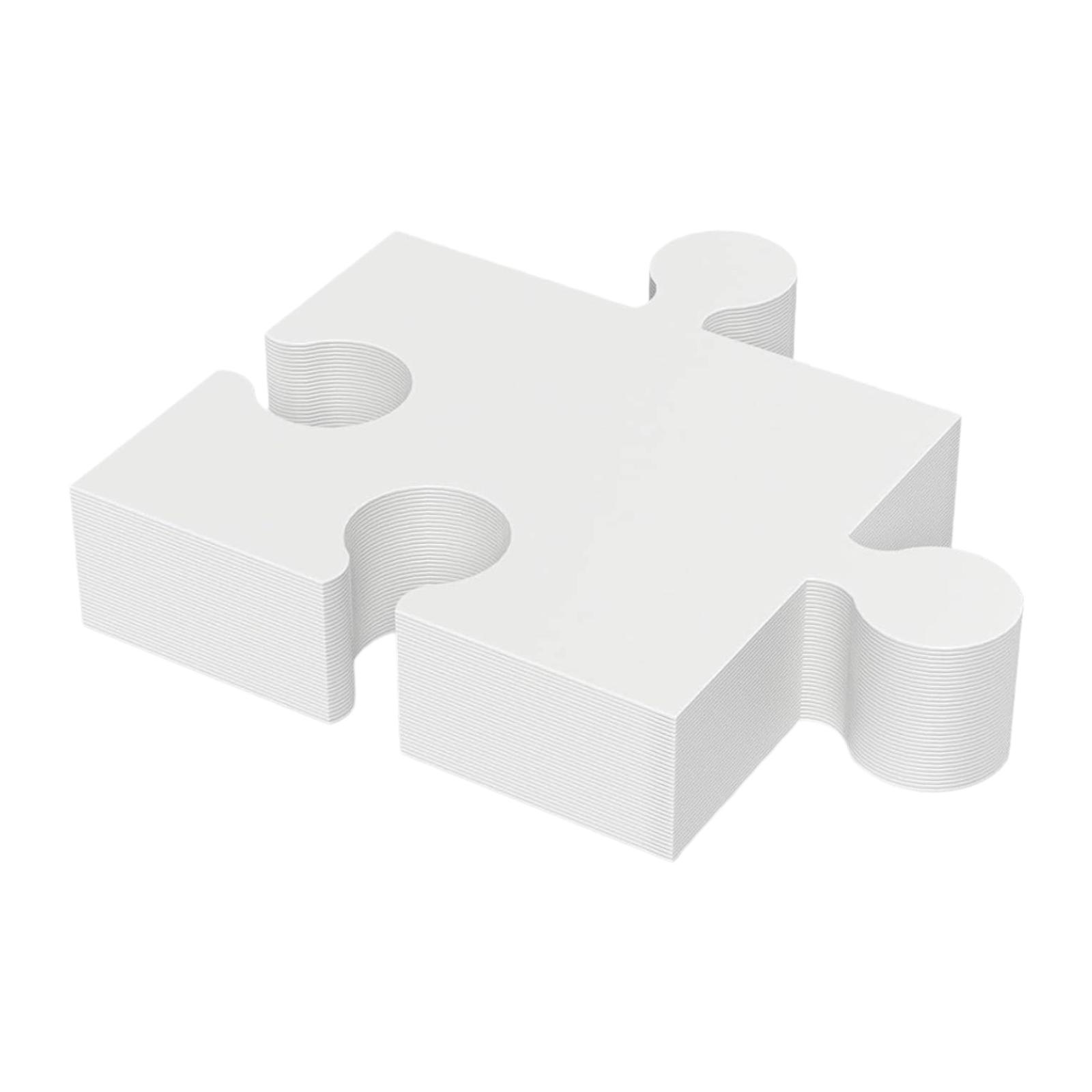 30 Pieces Blank Puzzle Pieces  - Puzzle Blank White incelemesi ve fiyatı