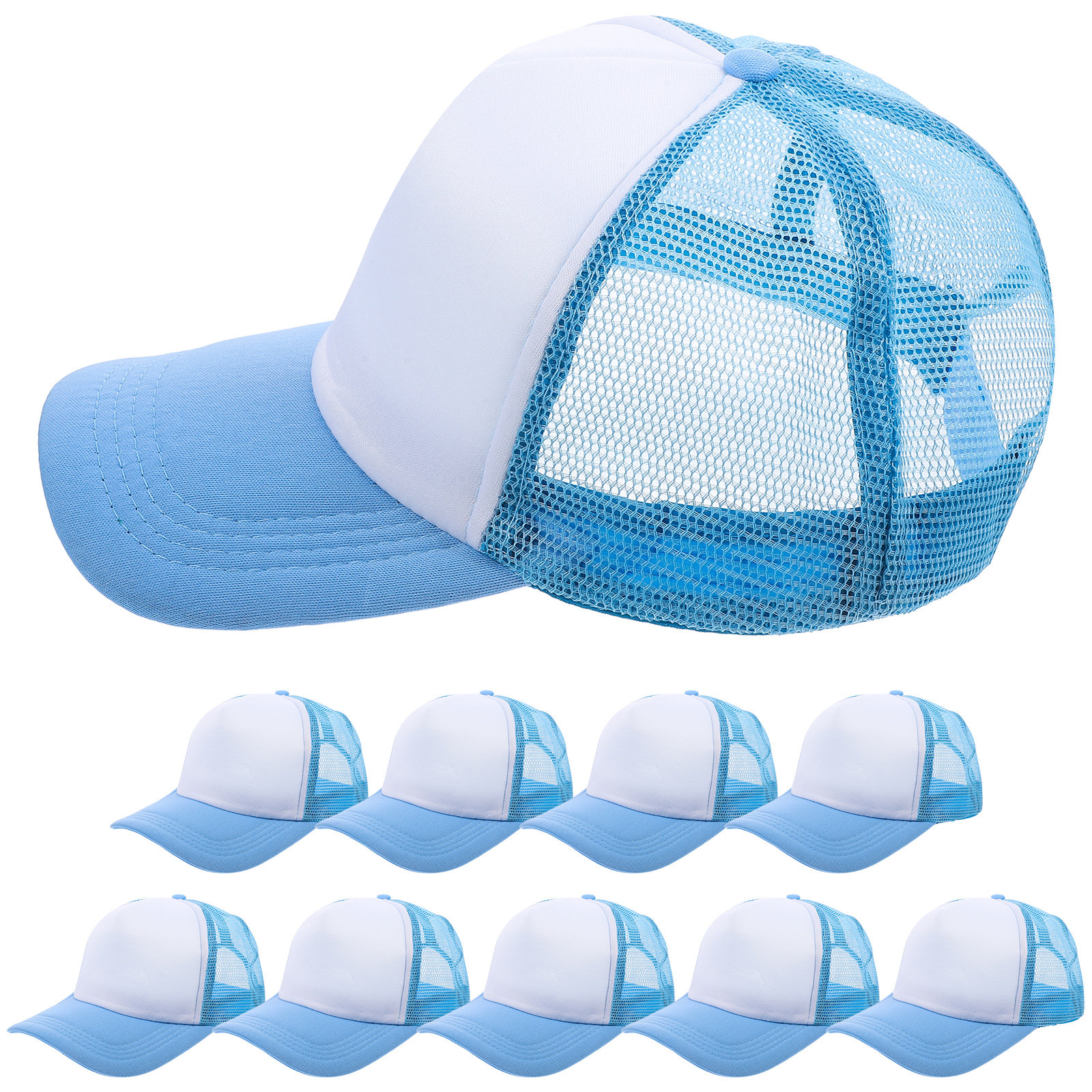 10Pcs Sublimation Blank Baseba - Hat Sublimation Blank incelemesi ve fiyatı