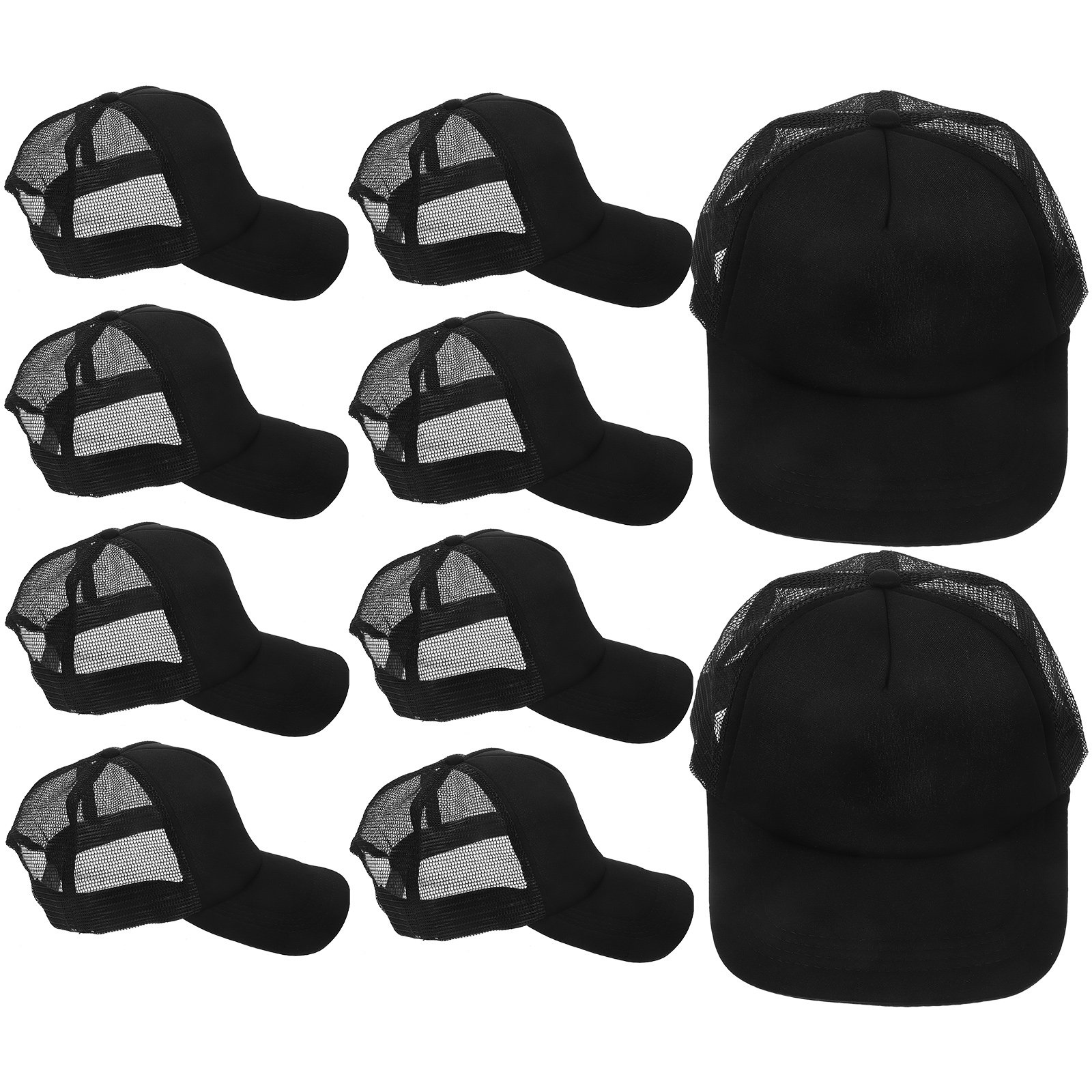 10Pcs Blank Baseball Hats Mesh - Hat Sublimation Blank incelemesi ve fiyatı