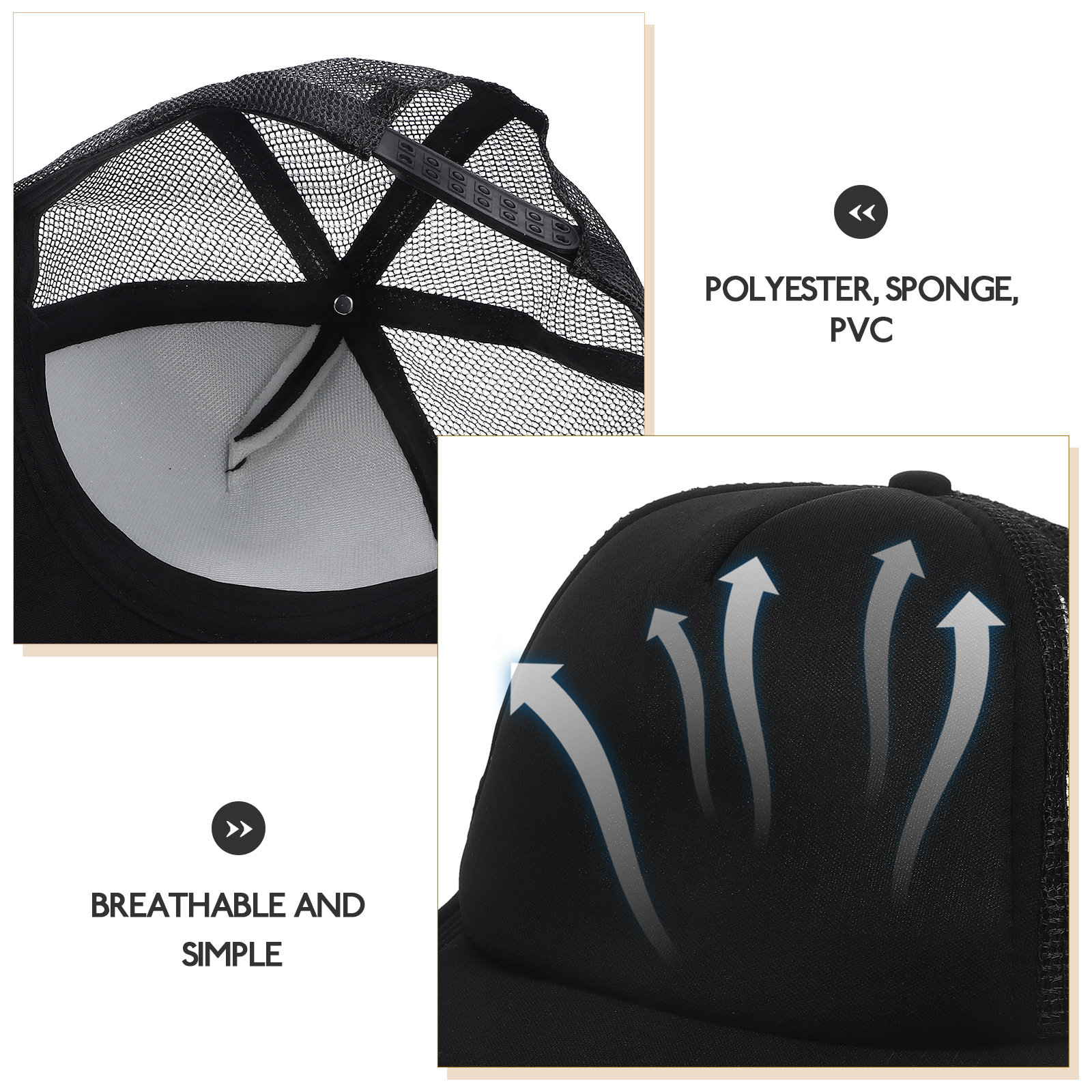 10Pcs Blank Baseball Hats Mesh - Hat Sublimation Blank incelemesi ve fiyatı