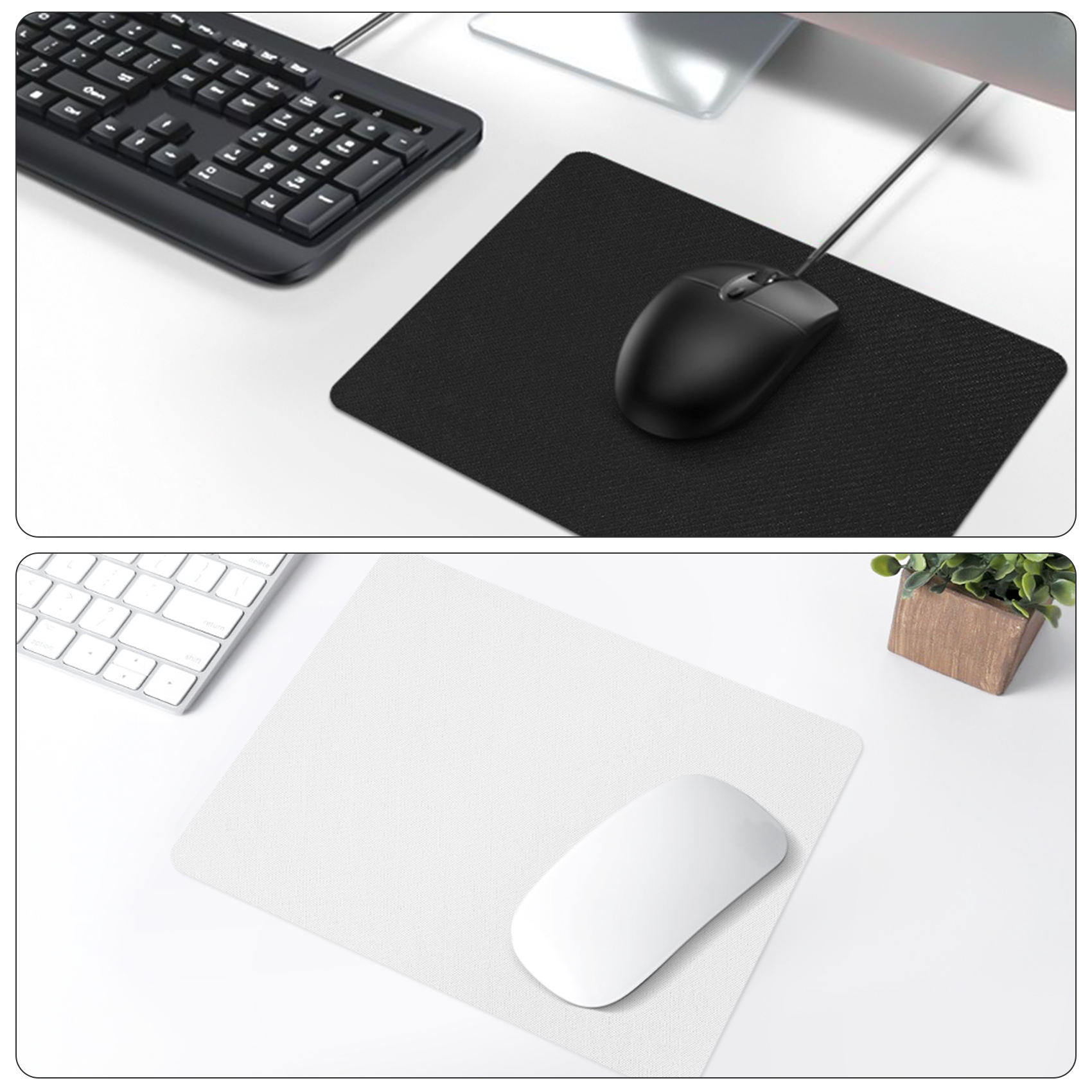 HOT SALE 10Pcs Blank Mouse Pad - Mouse Pad Blank Sublimation incelemesi ve fiyatı
