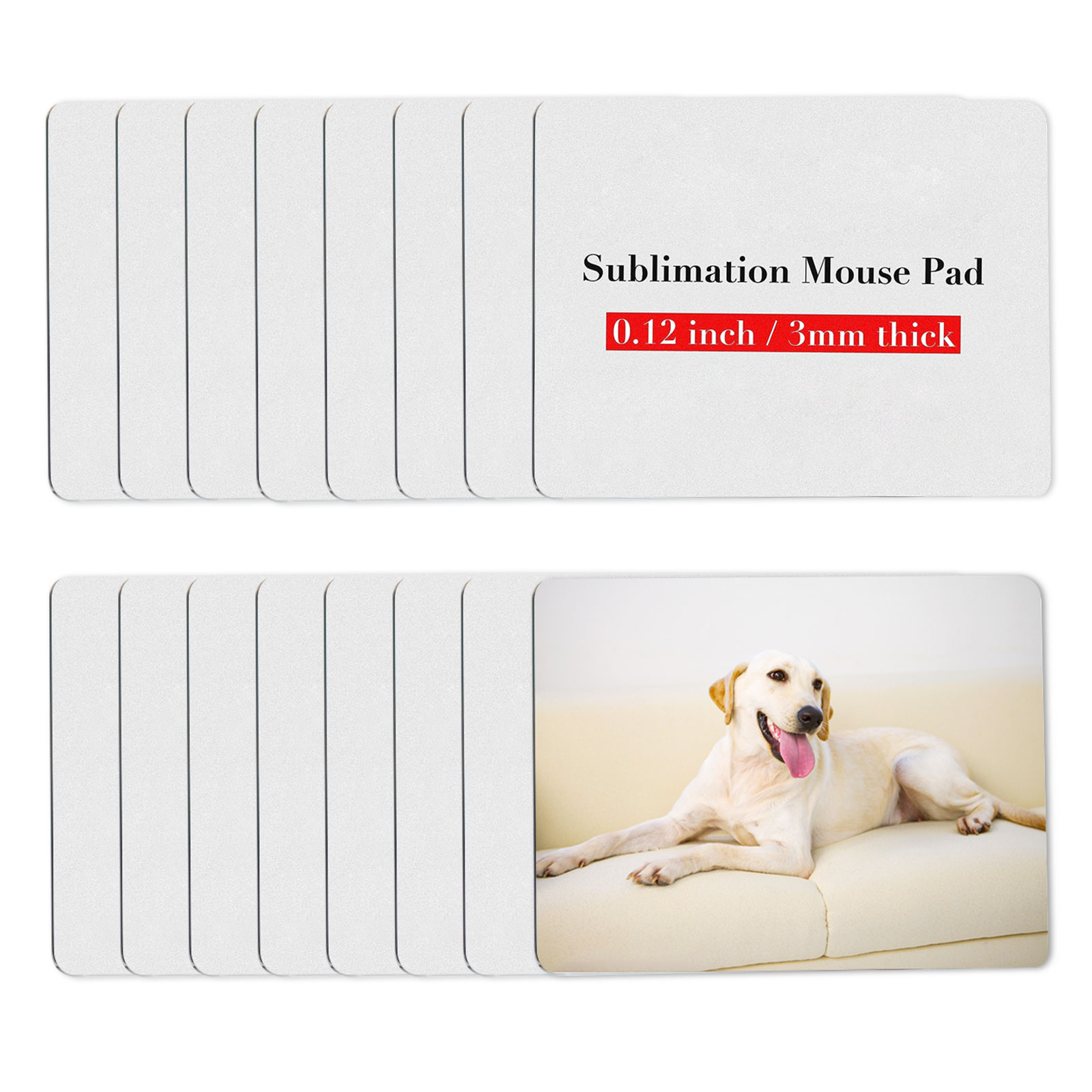 8pcs Sublimation Mouse Pad Bla - Mouse Pad Blank Sublimation incelemesi ve fiyatı