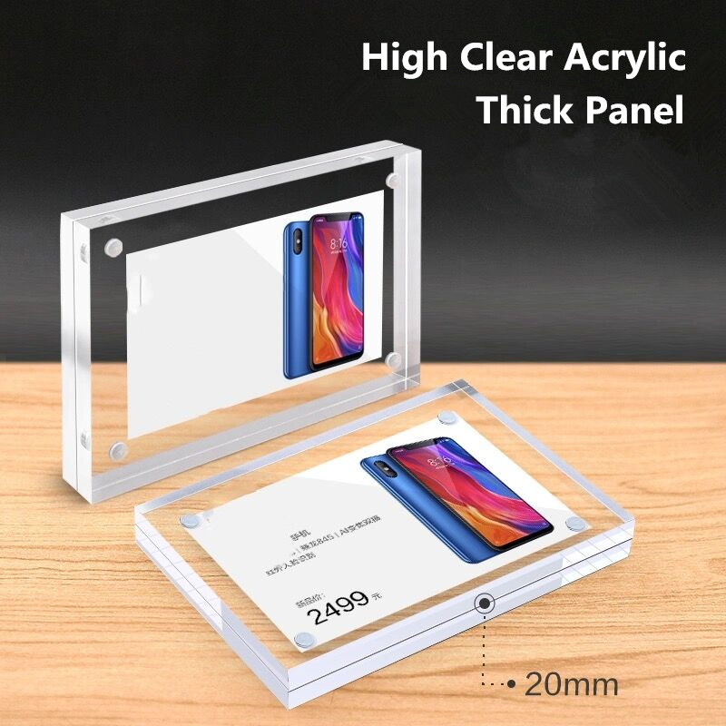 5 PCS 90x55mm Magnetic Acrylic - Photo Acrylic Block incelemesi ve fiyatı