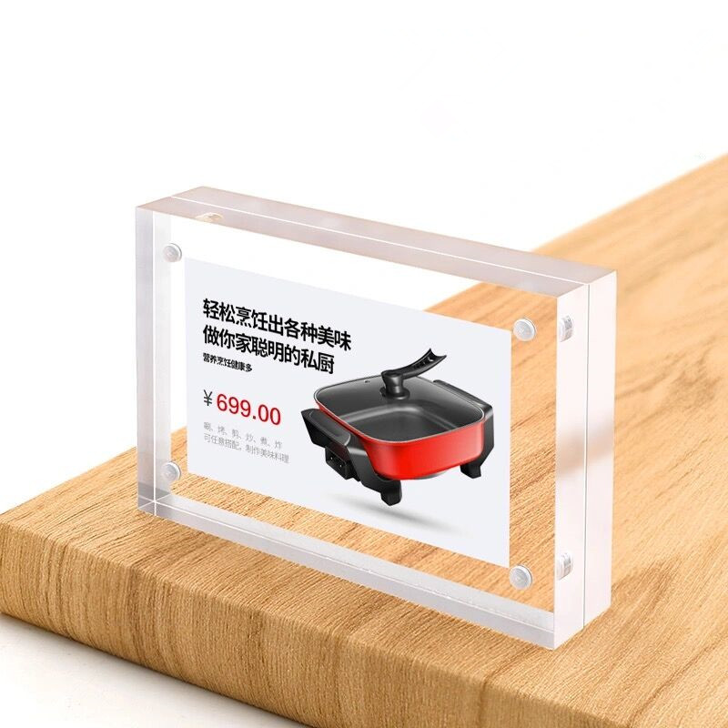 5 PCS 90x55mm Magnetic Acrylic - Photo Acrylic Block incelemesi ve fiyatı