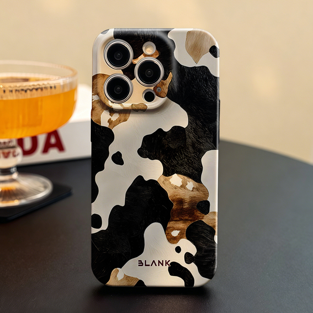 Mocha Cow Print For iPhone 17  - Phone Case Blank Print incelemesi ve fiyatı