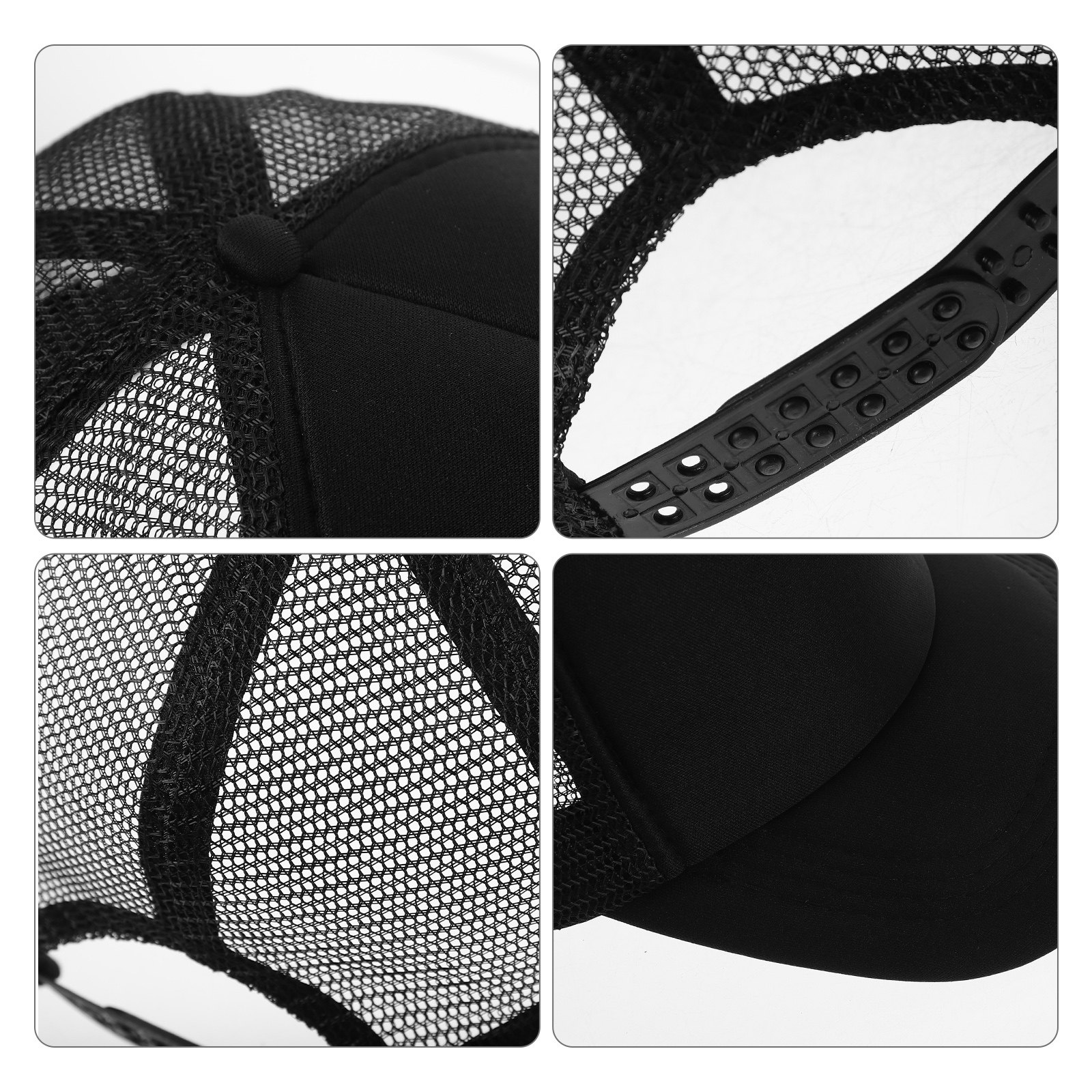 10 Black DIY Blank Mesh Baseba - Hat Sublimation Blank incelemesi ve fiyatı