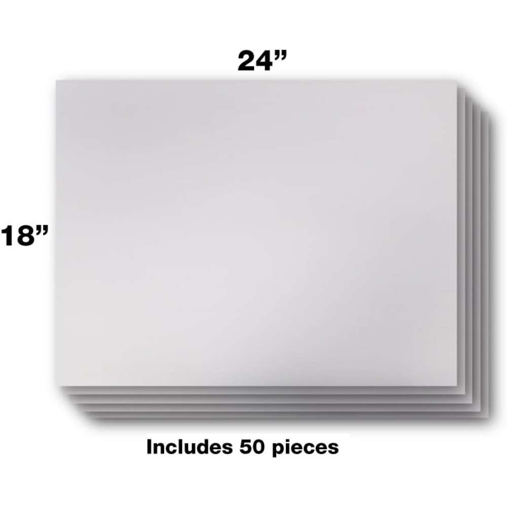 US Shipped  50 Pack 18x24 Blan - Yard Sign Blank incelemesi ve fiyatı