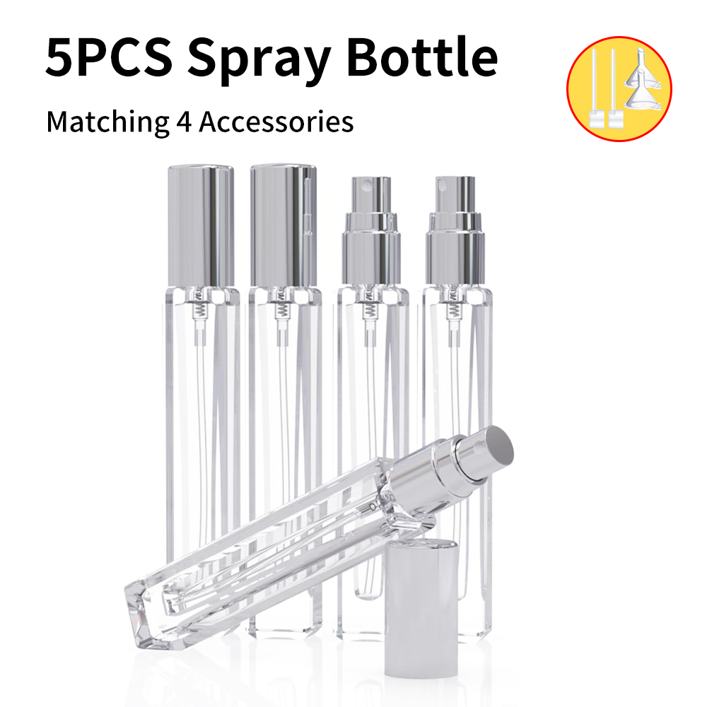 5-Piece Cologne Atomizer Empty - Water Bottle Blank incelemesi ve fiyatı