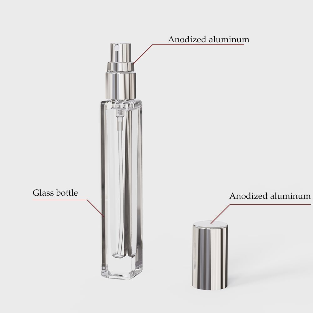 5-Piece Cologne Atomizer Empty - Water Bottle Blank incelemesi ve fiyatı