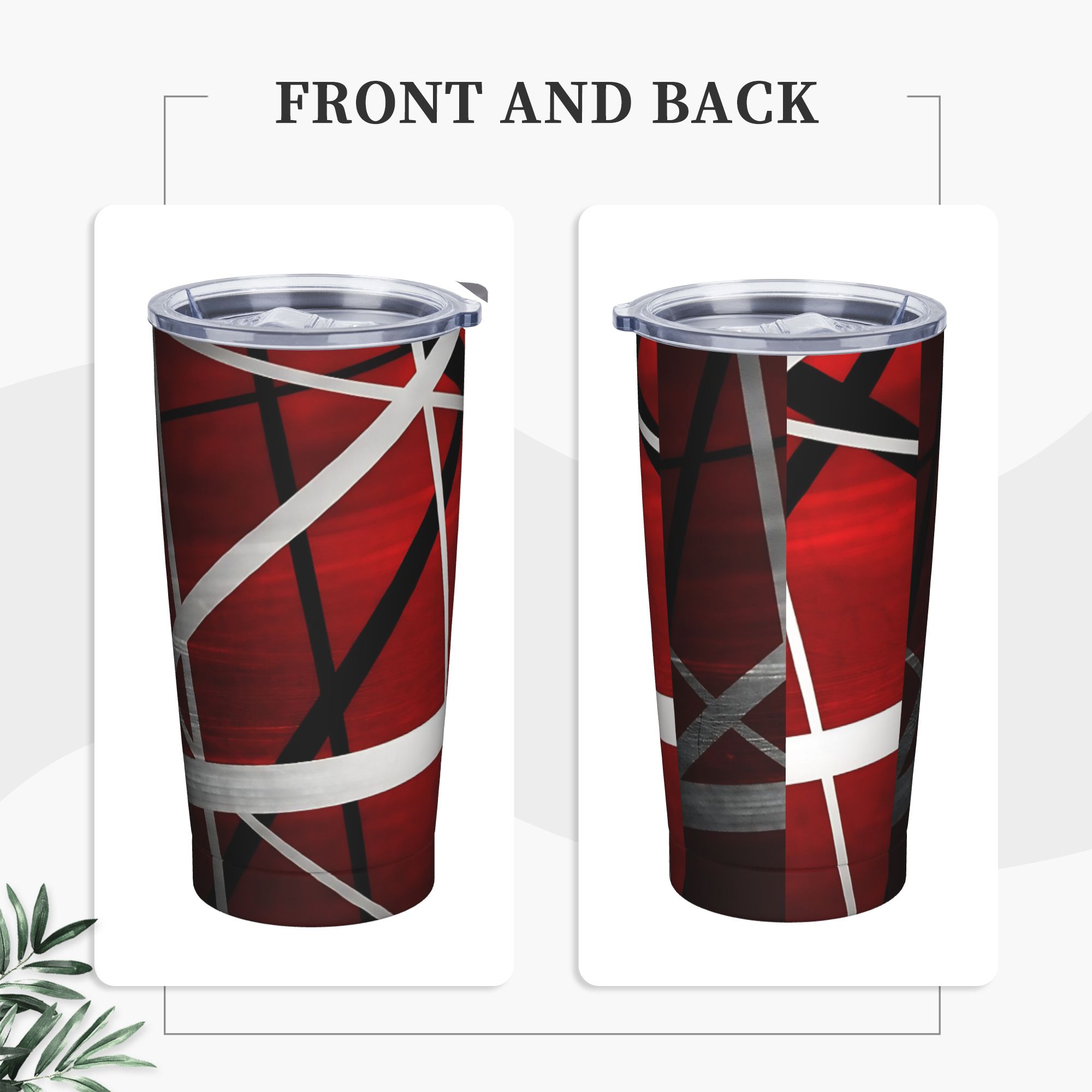 V-Van Halens Red Black White T - Tumbler 20Oz White incelemesi ve fiyatı