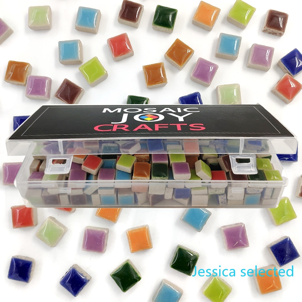 100g DIY Ceramic Mosaic Tiles  - Ceramic Tile Blank incelemesi ve fiyatı