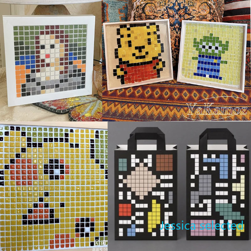 100g DIY Ceramic Mosaic Tiles  - Ceramic Tile Blank incelemesi ve fiyatı